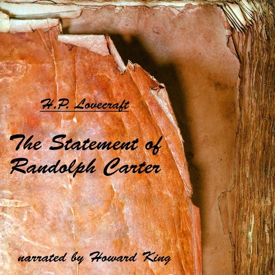 Statement of Randolph Carter, The, H. P. Lovecraft | 9783990839591 ...