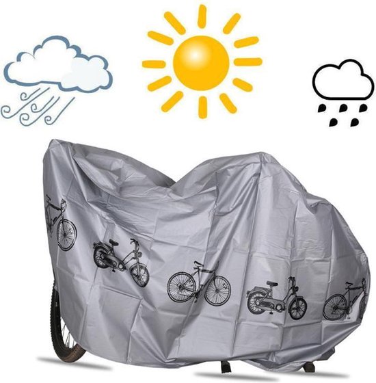 Foto: Wisegoods fiets hoes universele cover voor elektrische motorfiets mountainbike uv protector regenhoes waterdicht