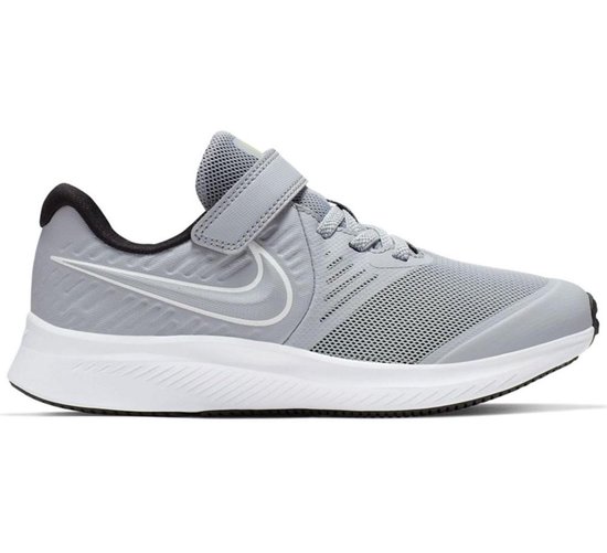 Nike Sneakers - Maat 35 - Jongens - grijs/wit | bol.com
