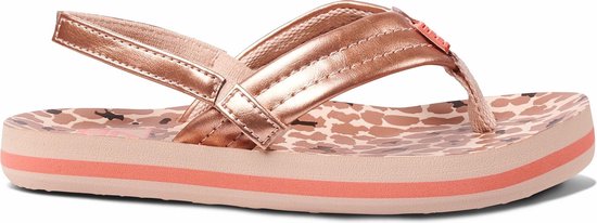 Reef Little Ahi Meisjes Slippers - Bruin - Maat 25/26