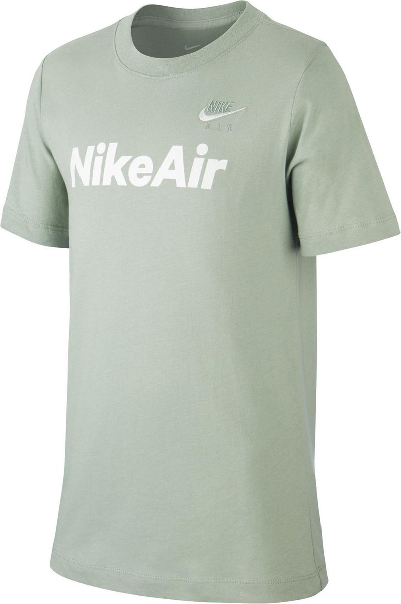 Nike T-shirt - Mannen - licht groen/wit | bol.com