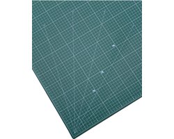 EXXO Snijmat A1 - Groot 60x90cm - Zelfhelend & 2-zijdig rasterdruk - 10090