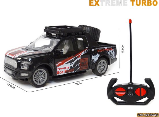 Rc Extreme Turbo race auto 1:20 - radiografisch bestuurbare auto - 19 CM |  bol.com