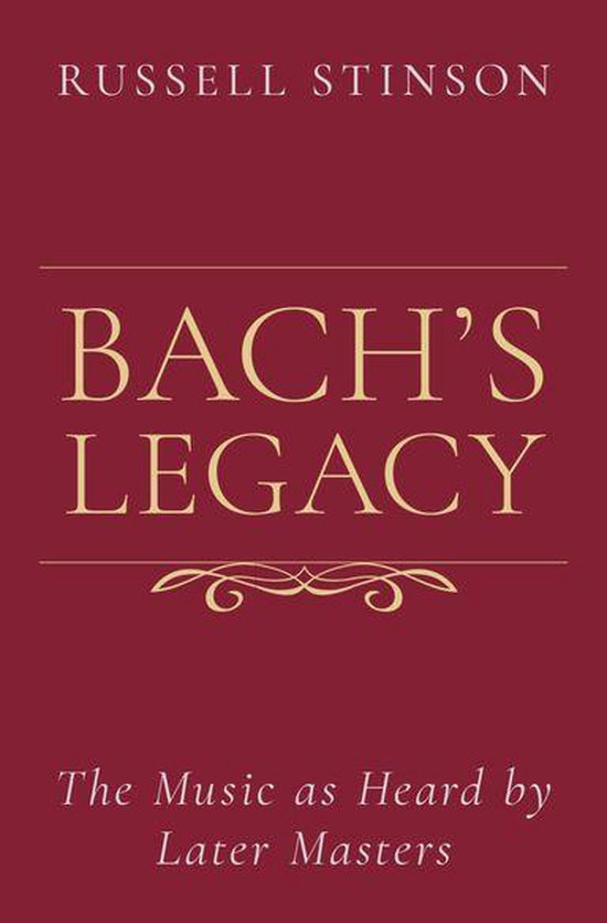 Bach's Legacy - cover