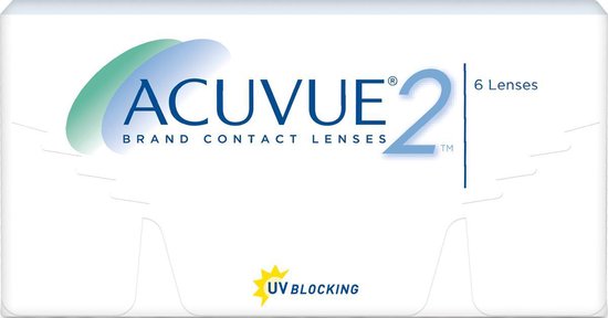 +0,75  ACUVUE 2 - 6 pack - Weeklenzen  - Contactlenzen - BC 8,70 - Acuvue