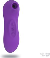 KYSSED - Electric sucking vibrator - Paars