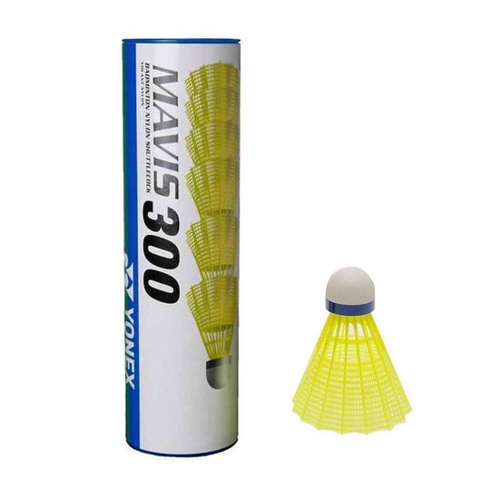 Yonex badmintonshuttles Mavis 300 - geel
