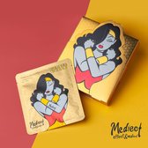 Mediect Brightening Gold Face Mask Wonder Woman Gezichtsmasker 3 Stuks - Gouden Masker - Gezichtsverzorging - Anti Age - Anti-Rimpel - Anti Aging - Huidverzorging - Face Mask - Facial Sheet M