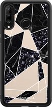 Huawei P30 Lite hoesje - Abstract painted
