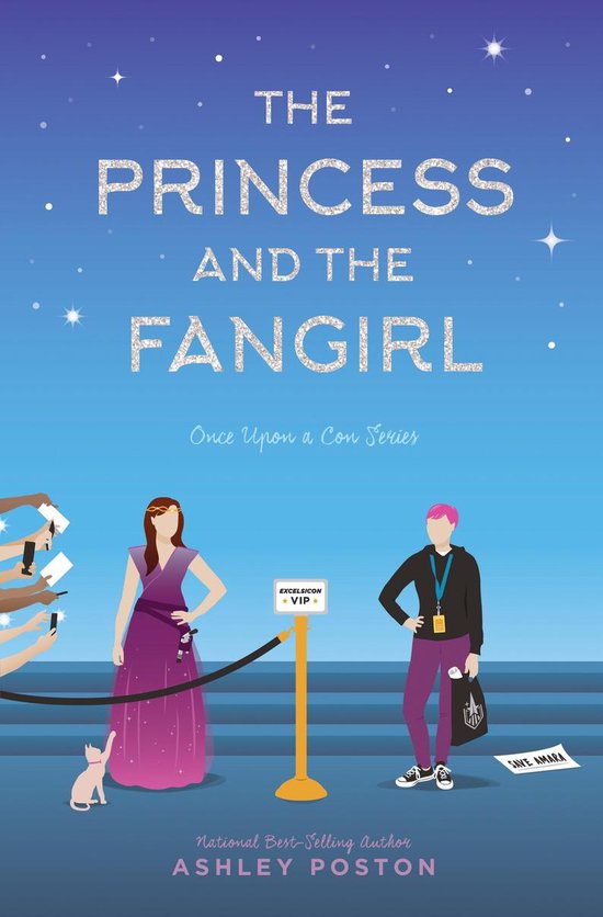 Boek cover The Princess and the Fangirl van Ashley Poston (Paperback)