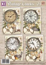 Creatief Art - Vintage Clocks 01 - RE2530-0100