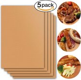 BÖR® Teflon BBQ matjes GOLD edition - 5 stuks