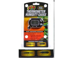 Zoo Med Digital Combo Thermometer / Humidity Gauge voor terrarium | digitale thermo hygrometer voor temperatuur en luchtvochtigheid