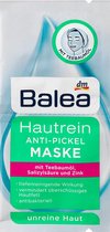 DM Balea Gezichtsmaskers verzorging Hautrein Anti-Pickel | Hautrein puistmasker met tea tree olie