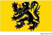 Vlag Vlaamse leeuw | Vlaamse vlag 150x90cm
