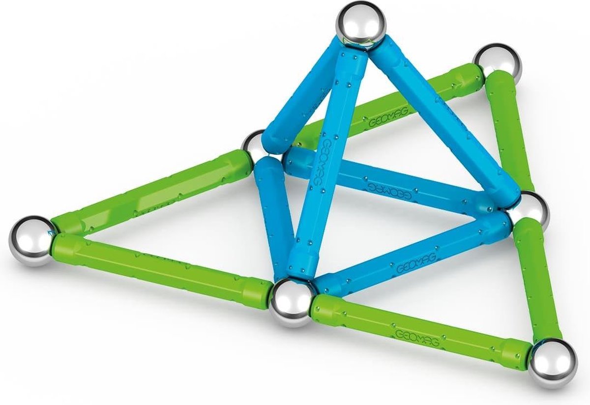 Geomag Classic Green Line Recycled - Magnetisch Constructiespeelgoed - 25-delig - Vanaf 3 jaar — afbeelding 12
