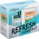L'Oréal Paris Hydra Genius Liquid Care Moisturiser Sensitive Skin 70ml +L´Oréal Paris Sugar Scrubs Zuiverend Gezichtspeeling 50ml set