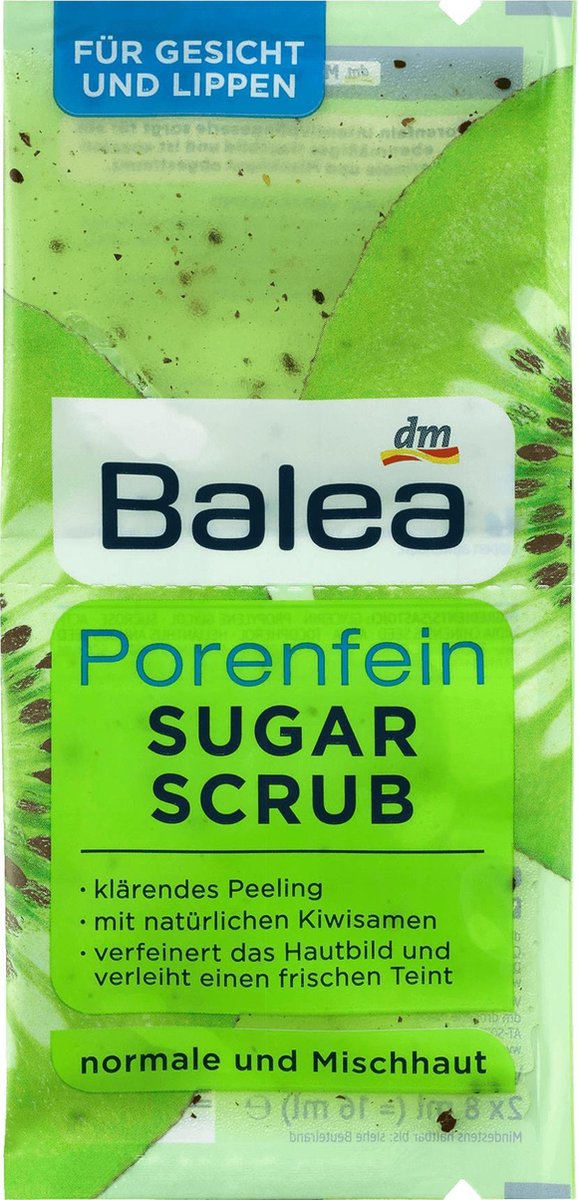 Bol Com Dm Balea Gezichtsmaskers Verzorging Gezichtsscrub Sugar Scrub Porenfein