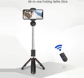 HYP Store Selfiestick -  Monopod Driepoot Statief Mount – Universeel – Selfiestick - 3-In-1 Universele Selfiestick Met Opvouwbare Tripod - 360° Draaibaar – Bluetooth – Afstandsbediening – And