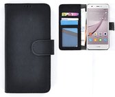 Huawei Nova smartphone hoesje book style wallet case zwart
