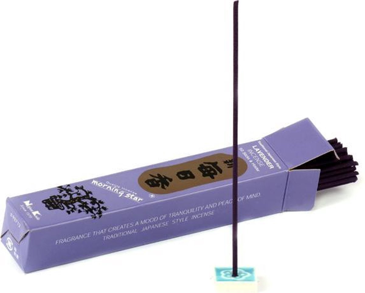 Goedkoopste Japanse wierook - Morning Star - Lavendel