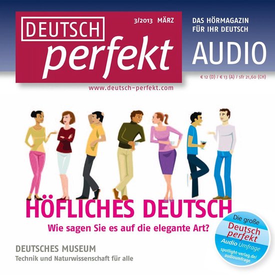 Deutsch lernen Audio - Höfliches Deutsch - cover