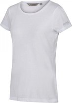 Regatta T-shirt Carlie Dames Katoen Wit Maat L