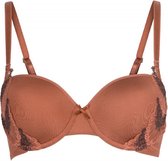 LingaDore - Safari - Balconette bh - maat 85C - Bruin Oranje