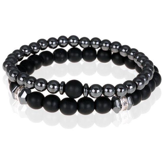 Heren Armbanden Set - Labradoriet - Armbanden