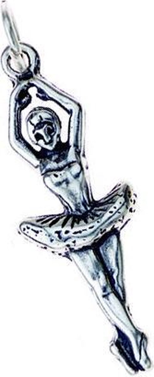 Music Gifts - Zilverhanger balletdanseres - Charmant ontwerp