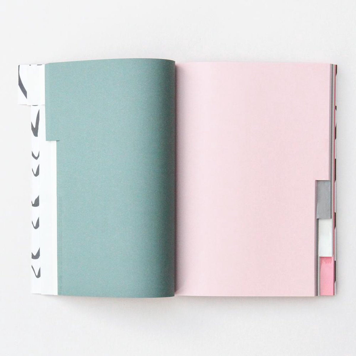 opzettelijk Negen Geneigd zijn Caroline Gardner, Notitieboek met meerdere tabbladen roségoud, Multi Tab  Notebook -... | bol.com