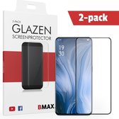 2-pack BMAX geschikt voor de Glazen Screenprotector OPPO Reno 10x Zoom Full Cover Glas / Met volledige dekking / Beschermglas / Tempered Glass / Glasplaatje