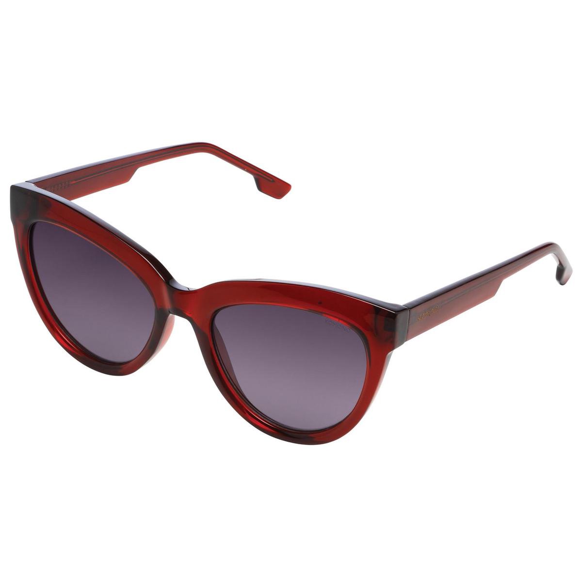 Komono Liz Burgundy Zonnebril S6300 Dames - transparant rood