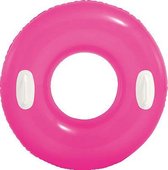 Opblaas zwemband Basic 76 cm - roze