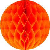 Honeycomb bal - Oranje - My Little Day - 1stuk - 15cm