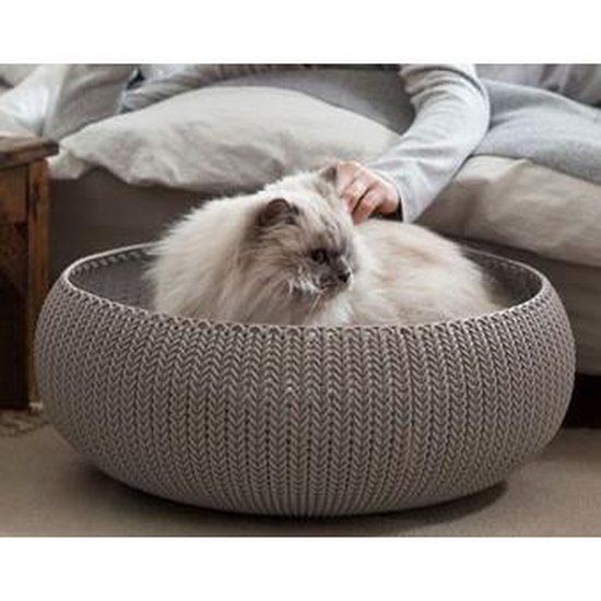 Curver Cozy Pet Bed - Crème - Kattenmand - Ø 50 cm