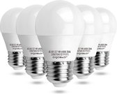 Aigostar LED lamp A5 G45 4W - E27 Fitting - Daglicht 6400K - Set van 5 stuks
