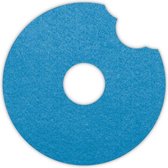 Donut vilt onderzetter - Lichtblauw - 6 stuks - ø 9,5 cm Rond - Glas onderzetter - Cadeau - Woondecoratie - Woonkamer - Tafelbescherming - Onderzetters Voor Glazen - Keukenbenodigd