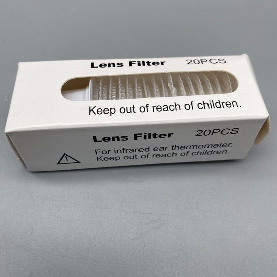 HighFiv® -  Navulset Wegwerp Lensfilters / Beschermkapjes voor thermometer - Dopjes LF20 LF40 voor Braun Thermoscan en Alle Andere Oor Thermometers - HighFiv