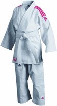 Judopak Adidas voor beginners & kinderen | J350 | wit-roze - Product Kleur: Wit / Roze / Product Maat: 110