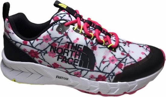 The North Face kersenbloemen veters sneakers Spreva wit roze mt