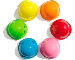 MOLUK Bilibo Midi - Set Van 6 - Classic Mix - 12X12X7Cm - 0 Jaar