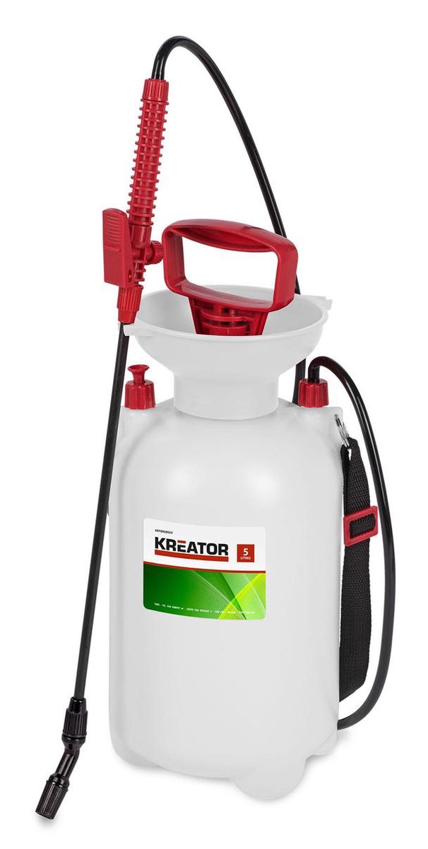 Kreator KRTGR6805V Druksproeier - zuurbestendig - 5L van Merkloos	 — afbeelding 5