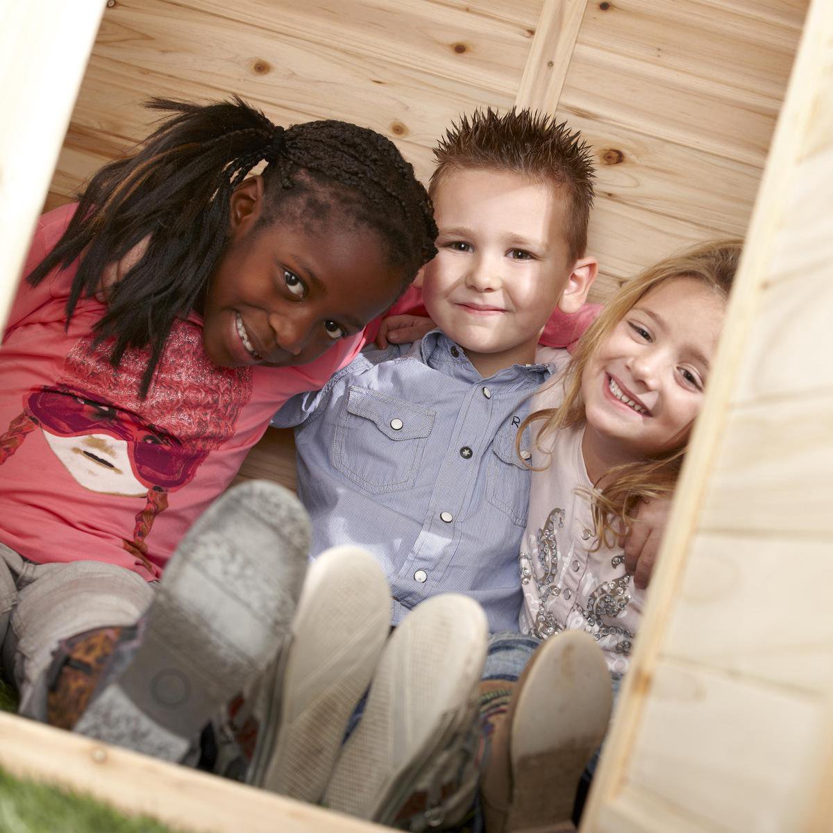 AXI Noa Speelhuis in Bruin - Speelhuisje voor de tuin / buiten - FSC hout - Tuinhuisje voor kinderen - 10 jaar garantie! — afbeelding 6