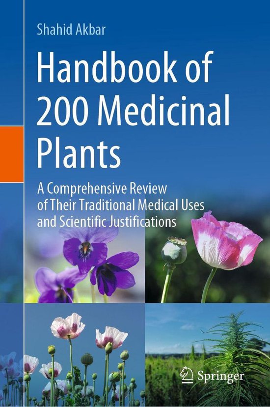 Handbook of 200 Medicinal Plants - cover