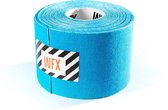 PREMIUM Kinesiologie Tape - Sporttape - 100% geweven katoen / waterbestendig - rollengte 5m, breedte 2,5cm - lichtblauw