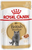 Royal Canin British Shorthair Adult Pouch - Kattenvoer - Gravy - 12x85 gram