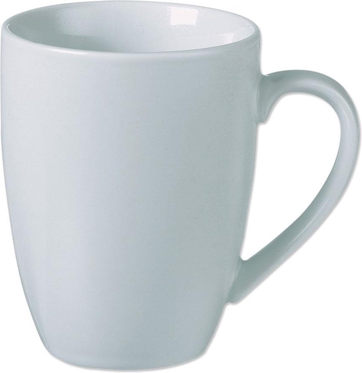 Koffiekop / Mok - Wit - 29 cl - Porselein - Set van 4