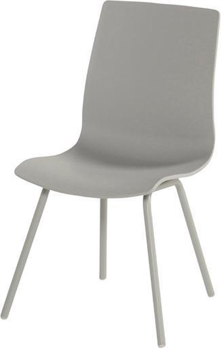 Errenteria Tuinstoel Set Van 2 – Opvouwbaar, Lichtgrijs, Met Verstelbare Rugleuning (5 Standen), Max 115 Kg
