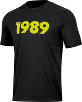 Jako - T-Shirt 1989 - T-Shirt 1989 - M - Zwart